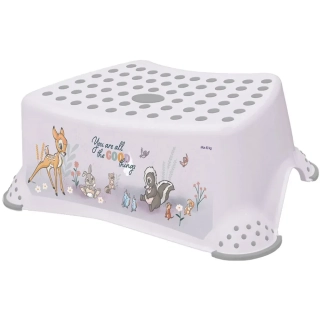 Stupínek k WC/umyvadlu Keeeper "Bambi", Bílá