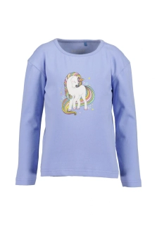 Dívčí triko Blue Seven 750772 Jednorožec lila